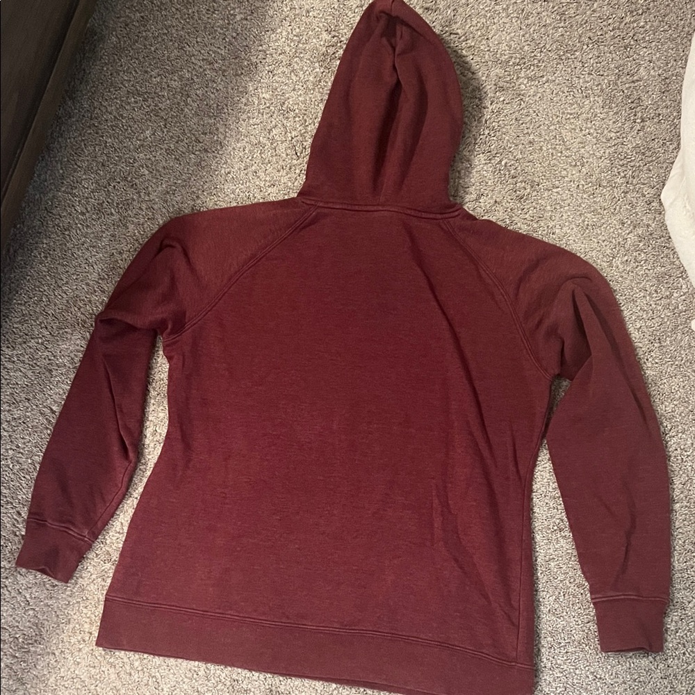 The North Face Burgundy Pullover Hoodie - Picture 8 of 8